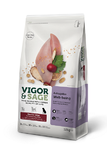 Picture of Vigor & Sage Astragalus Well-Being Senior Dog