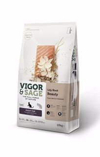 Picture of 10kg Vigor & Sage Lily Root Beauty Adult Cat