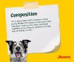 Josera Adult Duck & Potato for medium to large breed dogs needing a grain-free diet with a single source of meat protein ingredients list