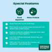 Green Petfood Sensitive complete dog food with insect protein features and benefits
