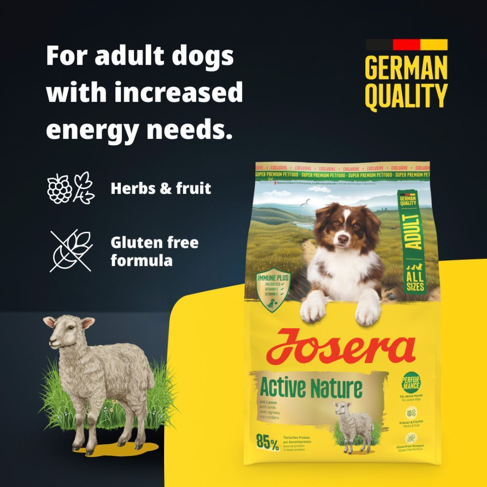 Pet Footprint-Josera Adult Active Nature