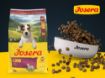Josera Mini Adult Lamb for small breed dogs needing a grain-free diet with a single source of meat protein with kibble bowl