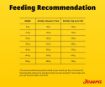 Josera Adult Lamb & Sweet Potato grain free single meat protein complete food for all adult dogs feeding recommendation