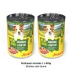 Josera Meat Lovers Menu Multipack grain free complete wet food for adult dogs 6x400g variety pack including Chicken and Carrot